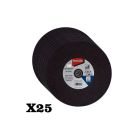 CAJA DE 25 DISCOS DE CORTE TRONZADORA 14X1/8" MAKITA