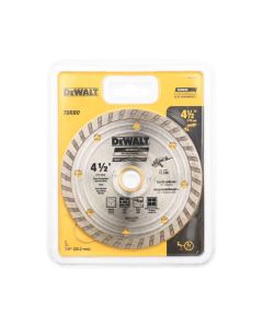 Disco de corte segmentado diamantado de 4 1/2 x 7/8 pulgada DEWALT