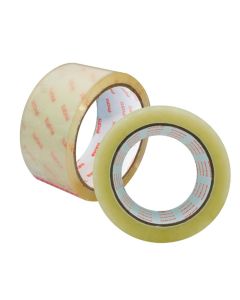 CINTA DE EMBALAJE TRANSPARENTE EVANS DE 2 PULGADAS / 45 MTS
