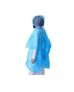 Poncho plástico impermeable de varios colores