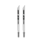 JUEGO DE 2 SIERRAS MADERA PARA CALADORA DE 4" 10TPI DEWALT