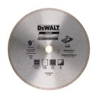 DISCO DE CORTE PIEDRA DIAMANTE 9" CONTINUO/ MOJADO DEWALT