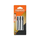 JUEGO DE 3 SIERRAS PARA MADERA DURA T119BO 51 MM / 2" 2 MM / 13D KENDO