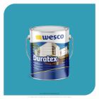 PINTURA DURATEX TURQUESA PARA EXTERIOES E INTERIORES GALON WESCO