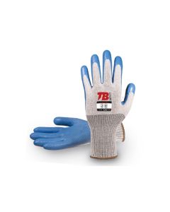 Guante mec&aacute;nico de algod&oacute;n y l&aacute;tex Talla 8