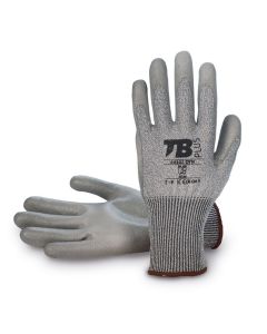 Guante protecci&oacute;n cortes con Palma Poliuretano Talla 8