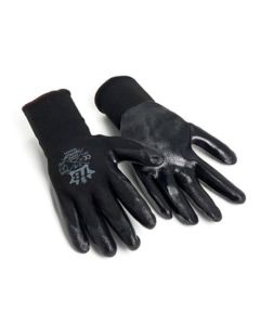 Guante mec&aacute;nico de nitrilo liso brillante Tomas Bodero. Talla 9