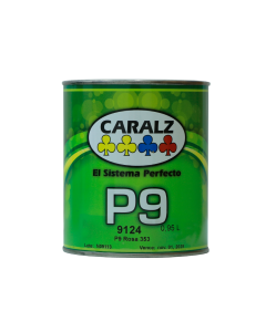 PINTURA POLIESTER COLOR ROSA 353 LITRO CARALZ