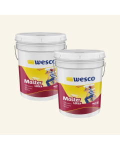 COMBO MASTER LATEX BLANCO HUESO 2 CANECAS