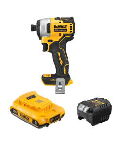 ATORNILLADOR IMPACTO 1/4P 190NM 20V+BAT 2AH DEWALT