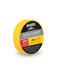 MASKING AUTOMOTRIZ 120°C 24MM 40YD EVANS