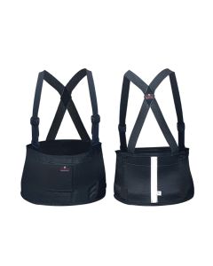 FAJA LUMBAR ELAST BASICA NEGRA TALLA M