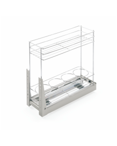 cesta mueble cocina acero inoxidable italco  