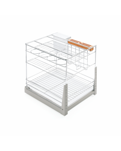 cesta mueble cocina acero inoxidable italco  