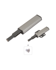 sistema push open acero inoxidable italco  