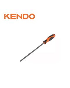 LIMA REDONDA 200MM PARA MADERA MANGO GOMA KENDO