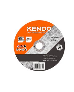 DISCO CORTE METAL 125 X 1.0 X 22.2 MM PLANO KENDO