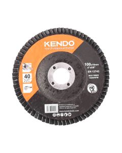 DISCO LIJA FLAP #40 100MMX5/8 KENDO