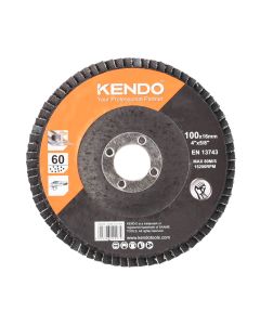 DISCO LIJA FLAP #60 100MMX5/8 KENDO