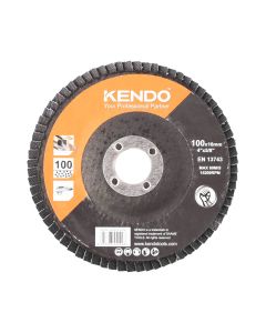 DISCO LIJA FLAP #100 100MMX5/8 KENDO
