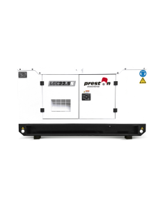 GENERADOR CABINADO 22.5KVA MOTOR SDEC TRIFÁSICO PRESTON