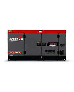 GENERADOR CABINADO 220KVA MOTOR CUMMINS ALTERNADOR LEROY SOMER TRIFÁSICO PRESTON