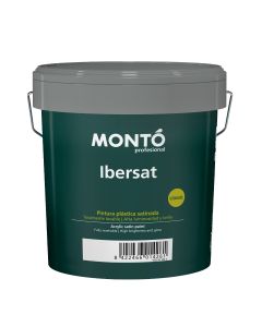 IBERSAT satinado de bajo salpique blanco de 1 gal&oacute;n MONTO