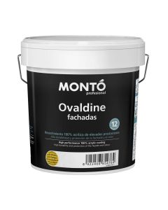 PINTURA OVALDINE FACHADA LISO BLANCO GALON MONTO