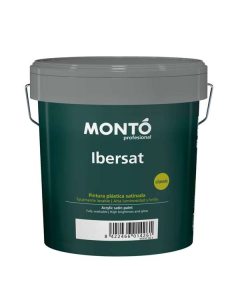 LATEX IBERSAT SATINADO BASE BL 4LT MONTO
