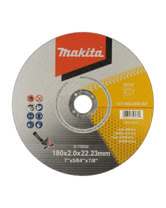 DISCO CORTE ACERO INOXIDABLE DE 7" X 5/64 X 7/8" MAKITA