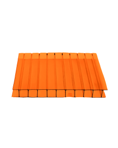 POLICARBONATO NARANJA 8MM-11.98X2.1MT POLYRISE