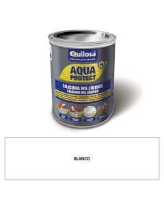 Impermeabilizante Silicona L&iacute;quida MS Aqua Protect Blanco 5 KG