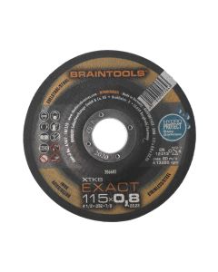 Disco de corte de metal inoxidable de 41/2 x 1/32 pulgada BRAIN RHODIUS