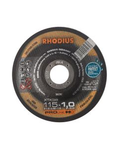 Disco de corte de metal inoxidable de 41/2 x 3/64 pulgada CD PRO RHODIUS