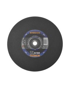Disco de corte de metal de 14 x 3/32 pulgadas ALPHA RHODIUS