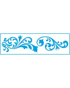 Stencil arabesco Litoarte
