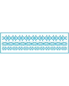 Stencil cenefa x3 Litoarte