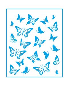 Stencil mariposa Litoarte