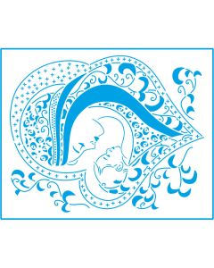 Stencil virgen Litoarte
