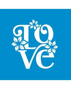 Stencil love Litoarte