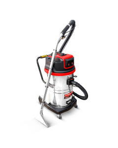 ASPIRADORA PARA TAPICERIA CON 2 MOTORES 3000 WATTS TANQUE DE 70 LITROS THYSON