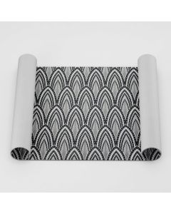 PAPEL TAPIZ 0.53X10MT ART DECO PERLA/GRIS