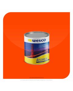 PINTURA ATOMIX TANGARINA LITRO WESCO