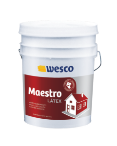 Pintura para paredes interiores Maestro Latex Blanco Caneca