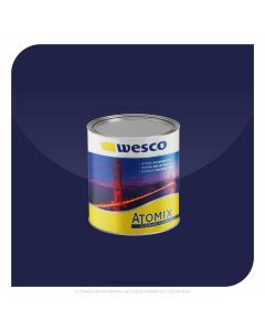 PINTURA ATOMIX AZUL MARINO LITRO WESCO