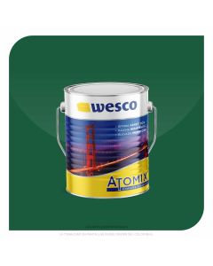 PINTURA ATOMIX VERDE ESMERALDA GALON WESCO