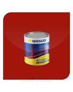 PINTURA ATOMIX ROJO CHINO LITRO WESCO