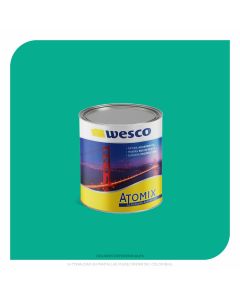 PINTURA ATOMIX TURQUESA LITRO WESCO