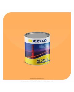 PINTURA ATOMIX DURAZNO LITRO WESCO