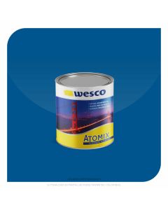 PINTURA ATOMIX AZUL ELECTRICO LITRO WESCO